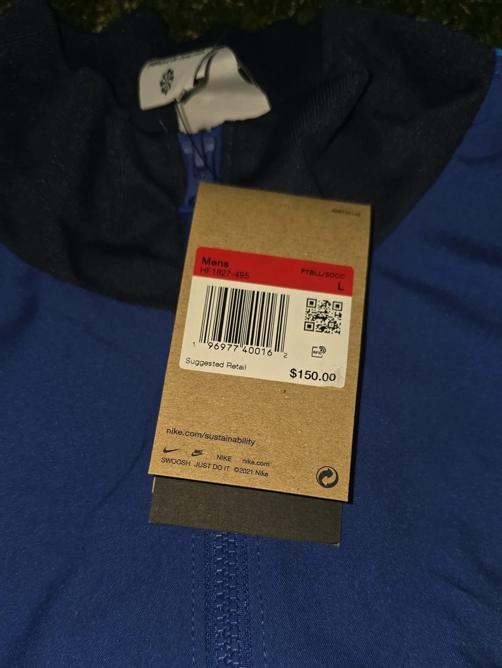 Nike Chelsea FC Dri-FIT Strike Anthem Jacket. Size L.